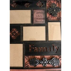 'Family' Decorative Multi-picture Wall Frame
